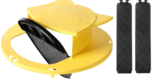 Mouse Trap Bucket,5 Gallon Bucket Lid Mouse Rat Trap-Auto Reset Mouse Trap,Humane Mouse Rat Trap for Indoor Outdoor Use,Reusable Mouse Bucket Trap