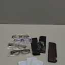 Anti Reflective Coating Reading Glasses(Flexible and Lightweight) Plastic Readers 1.25, Pack of 4