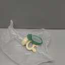 Haakaa Baby Fruit Food Feeder & Mini Freezer Nibble Tray Combo, Breastmilk Popsicle Molds for Baby Cooling Relief, BPA Free Silicone Feeder for Safe Infant Self Feeding, 4 Month+ (Oat)