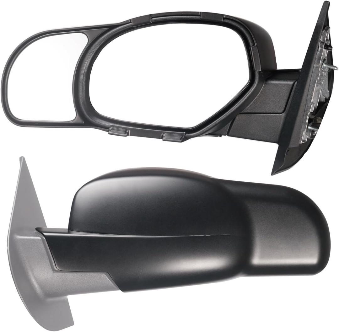 K SOURCE Snap & Zap 80900 Custom Fit Towing Mirror for 2007-2014 Escalade, Silverado 2500, 3500, Suburban, Tahoe, Sierra 2500, 3500, Yukon, 2007-2013 Avalanche, Silverado 1500, Sierra 1500, 2009-2013 Sierra/ Silverado Hybrid,Patented K SOURCE Snap & Zap 80900 Custom Fit Towing Mirror for 2007-2014 Escalade, Silverado 2500, 3500, Suburban, Tahoe, Sierra 2500, 3500, Yukon, 2007-2013 Avalanche, Silverado 1500, Sierra 1500, 2009-2013 Sierra/ Silverado Hybrid,Patented