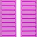 Long Strip Silicone Mold 2PCS-10 Cavity Finger Shaped Chocolate Mold Rectangular Cereal Chocolate Bar Cookie Molds Non Stick Ice Cube Tray Homemade Bake Ware Baking Tools