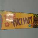 The Tiki Hut Sign Hut Decor Signs Bars Grill Decorations Hawaiian Accessories Patio Beach Surfboard Wall Art Plaque Vintage Tin Gift 6 x 18 High Gloss Metal 206180091028