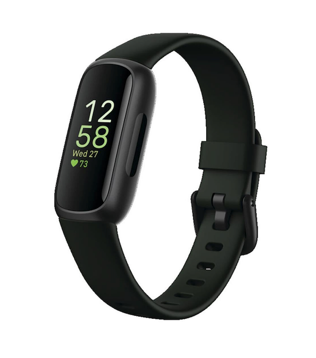 Inspire 3 Health &-Fitness-Tracker with Stress Management, Workout Intensity, Sleep Tracking, 24/7 Heart Rate and more, Midnight Zen/Black One Size (S & L Bands Included)