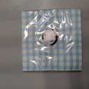 80 Pk Gingham Napkins Light Blue Napkins Disposable - Pack of 4