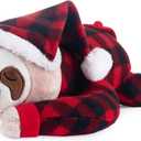 My OLi Sloth 15in Stuffed Animal Three Toed Sloth Wearing Pajamas and Nightcaps Soft Hugging Pillow for Bedtime Plush Animal Gifts for Babies Kids Girls Boys