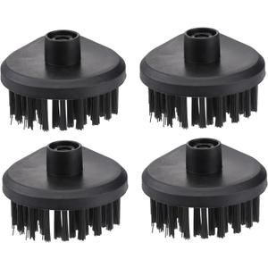 VICASKY 4pcs Cleaning Machine Brush Heads for Steam Cleaner Accessories Versatile Drill Brush for Household Repair Use Durable High Grade Material for Surface Scrubbing