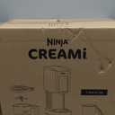 Ninja CREAMi, Ice Cream Maker, Ice Cream, Gelato, Sorbet,Milkshakes, Mix-ins, Smoothie Bowls & More, 7-in-1, Ice Cream Pints, Pint lid, Healthy Ice Cream, Compact, Perfect for Kids, Black, NC299AMZ