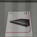 The Excellent Quality Ext 8X Slim USB DVDRW Black