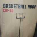 DORTALA Height Adjustable Portable Basketball Hoop System Shatterproof Backboard Wheels