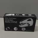 OKYUK Sewing Machine, Handheld Sewing Machine for Beginners, Two Speed Adjustment Electric Mini Sewing Machine, Easy to Use and Fast Stitch Suitable for Clothes,Fabrics, DIY Home Travel (Black)