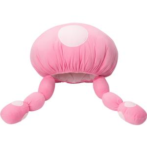 ComfyCamper Mushroom Hat Costume for Adults - Womens Mens Pink Red White Cosplay Halloween Costumes Boys Girls Women (One Size)