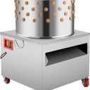 Panghuhu88 2HP Chicken Plucker Machine, 20Inch Turkey De-Feather Remover Poultry Stainless Steel Machine 1500W 275R/min Barrel Diameter Heavy Duty Feather Plucking Machine