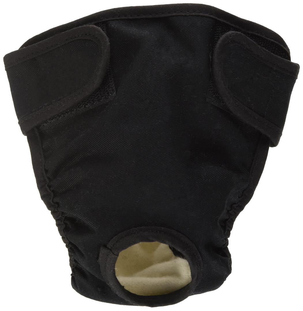 Reusable Dog Diapers Female Washable, Premium Doggie Diaper for Dogs, Pack of 3, Highly Absorbent Small Dog Diaper for Heat, Incontinence and Puppy Training(S)