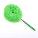 Retractable Dust Fan Cleaning Brush, Suitable for Home Cleaning, Kitchen, Bedroom,Bathroom, Furniture and Car, Microfiber Duster, Foldable Duster, Cleaning Tools, Dust Removal Supplies, Set Of 2 (Green)