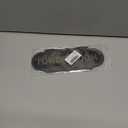 Powder Room Sign, Premium Durable Frosted Acrylic Material, Super Strong Self-Adhesive, Quick Installation, Suitable For Home, Office And Commercial Bathroom (9 * 3.5 Inches, Black/Gold)