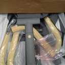 3 in 1 Baby Bassinet, Bedside Bassinet for Baby, Rocking Bassinet with Comfy Mattress and Wheels, 6 Height Adjustable Easy Folding Portable Bedside Crib for Newborn