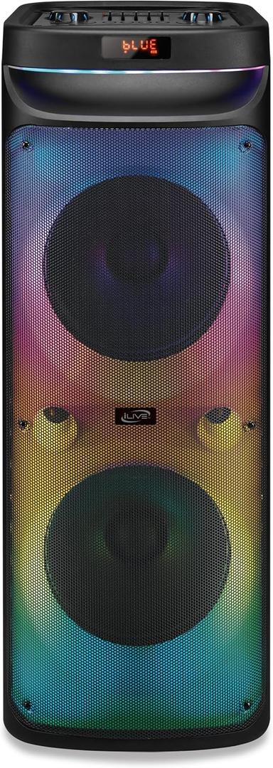 iLive Electronics LightShow+ Wireless Speaker System, ISB653B