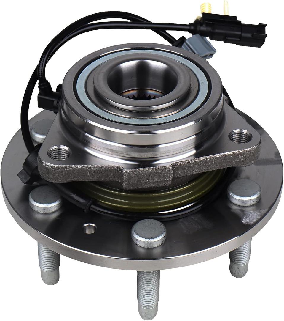 KUSATEC 515160 Front Wheel Bearing and Hub Assembly Compatible with Chevrolet Tahoe Suburban Silverado 2014-2019, GMC Yukon 1500 2014-2019, for Cadillac Escalade XTS 2015-2019, 6 Lug w/ABS