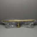 KAISITE 30 Inch Gold Vanity Light - LED Bathroom Lighting Fixture Over Mirror, 24W 4000K Dimmable Modern Light Bar, Rotatable Bath Vanity Fixture