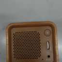 Housbay Wooden Sound Machine Alarm Clock for Bedrooms - Gentle Wake-Up with Birdsong, White Noise for Sleeping, Small Digital Clock for Phone-Free Routine (Oak)