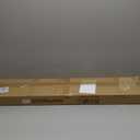 Qcyuui Dimmable LED Ceiling Light Modern Acrylic Linear LED Ceiling Lamp 39.4in Semi Flush Mount Wraparound Shape Lighting Fixture with Remote Control for Kitchen Dining Room (48W/3000-6500K)