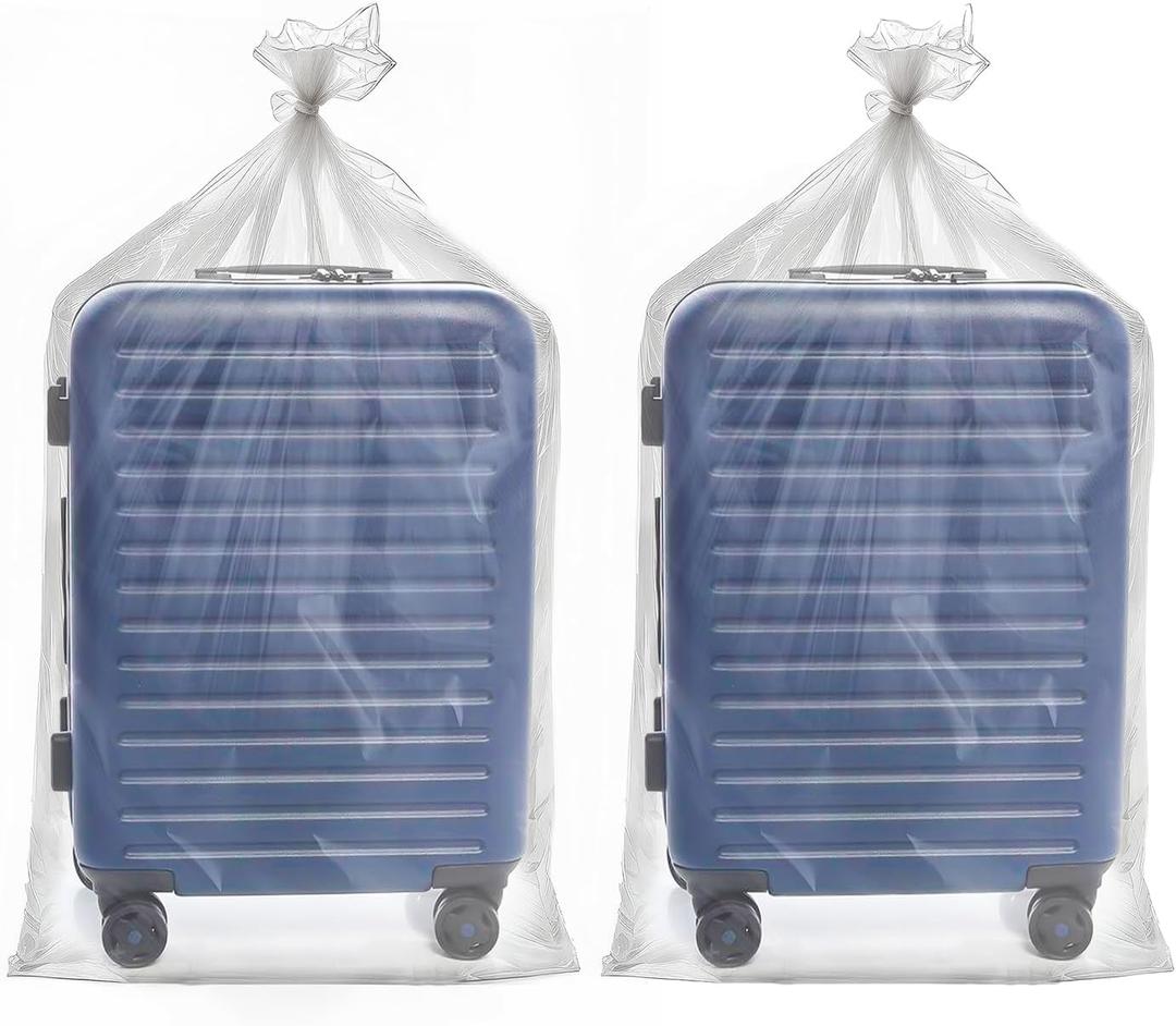 Besti Large Clear Plastic Bags  10-Pcs 32x48-inch Extra Large Storage Bags  Packing Bags for Suitcases, Luggage, Large Items  Heavy-Duty Moving Bags for Protection and Storage
