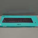 Logitech K270 Wireless Keyboard for Windows, 2.4 GHz Wireless, Full-Size, Number Pad, 8 Multimedia Keys, 2-Year Battery Life, Compatible with PC, Laptop, Black (1 Pack)