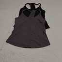 Workout Tank Tops for Women with Built in Bra, Sleeveless Gym Tops Seamless Racerback Athletic Yoga Shirts 2 Pack S