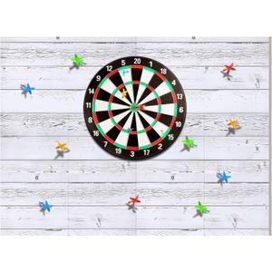 Dart Board Wall Protector, 47 x 35 in, 0.5 in Thick Felt Dart Board Surround Backboard, Self-Adhesive Wall Protection Backing, Cork Alternative for Game Room, Bar, Man Cave