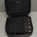 Exodus Storage Travel Bag with Combination Lock Water Resistant Organizer Case Toiletry Bag Dopp Kit Makeup or Toiletry Bag for Men & Women (Graphite)