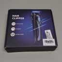 Professional Hair Clippers for Men&Women, Low Noise Hair Cutting Kit with 10 Color Combs, LED Display, Gifts for Men, 5H Cordless Clippers and Trimmers Set with Scissors,Cape