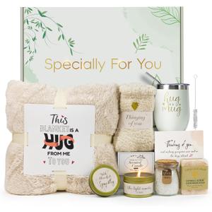 Sympathy Gift Baskets for Loss of Loved One, Bereavement Care Package for Women, Condolence Gift for Mom, Dad, Husband  Grief Support, Miscarriage Gifts for Mother, Sorry for Your Loss (Mhlw01)