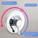 Shower and Tub Trim Kit, Compatible with Moen Posi-Temp Valve, Chrome