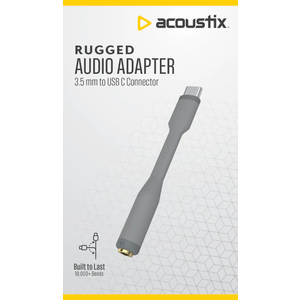 CCY 3.5MM TO USB C AUDIO ADAPTER Grey