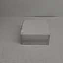 LIYH 24 Pcs Orange Scalloped Plates - Sturdy Plastic Orange Plates for Halloween & Thanksgiving Party Dishwasher Safe Reusable (12 Guests)