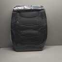 Seat Covers Fit for Dodge RAM 1500 2002-2025 2026: Compatible with RAM 1500 2500 3500 Crew Double Quad Cab Truck Pickup Car Seat Cover Faux Leather Seat Covers(Flat Bench, Front Pair, Black)