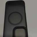 JJL Magnetic for iPhone 16 Pro Max Case, [Built-in Invisible Kickstand] [Compatible with MagSafe] Slim Translucent Matte Phone Cover, Black