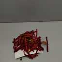 SIMISI RIBBON 24Pcs Burgundy Christmas Velvet Ribbon Bows Decorations Xmas Ornaments Vintage Decor for Tree, Wreath, Garland (3/8'' Width, 5 * 7 inch)