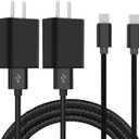 2 Pack Compatible with Kindle Fire Fast Chargers 2A Rapid Charging Cable Replacement for Kindle Fire 7 HD 8 10 Tablets, Google Pixel 6 7, Amazon Fire HD 8 10 Plus, Kids Edition, Fire HDX 7 8.9