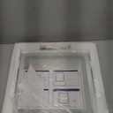 FENNIO Vanity Mirror with Lights - 15"x13" LED Lighted Makeup Mirror, Makeup Mirror with Lights, Touch Screen with 3-Color Lighting, Dimmable,10X Magnification Mirror for Vanity Desk Tabletop (White)