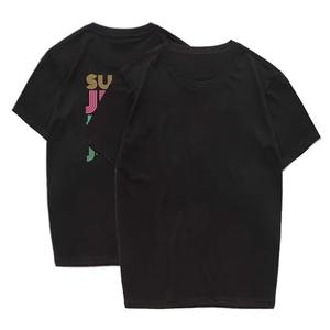 Dolpind Korean Tshirt Shirt Graphic T-Shirt Casual Short Sleeve Tops Merchandise Merch for Women Large