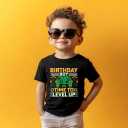 Birthday Boy Toddler T-Shirt, Happy Birthday Dude Shirt (Black)