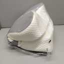 JOLLYVOGUE Cervical Neck Pillow for Pain Relief Memory Foam Side Sleeper Pillow with Cooling Pillowcase, Ergonomic Design for Back Stomach Sleepers, Medium, Grey