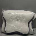 Osteo Sustained Cervical Health Neck Pillow, Contour Zoned Design Ergonomic Pillow for Pain Relief, No-Temperature Affected Memory Foam Pillows, Cooling Pillow Support Side, Back, Stomach Sleeper (Dark Gray)