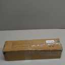 KAMANINA White Curtain Rods for Windows 72 to 144 Inches (6-12ft) Long Heavy Duty Curtain Rod, 7/8 Inch Adjustable Drapery Rods with Decorative Netted Texture Finials, White 