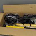 15000LM Work Lights with Stand, IP66 Waterproof 6000K LED Work Light with Foldable Tripod Stand, 3 Head Portable Work Light with Individual Switch for Indoor Outdoor Lighting