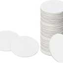 PATIKIL 18mm/0.71" Aluminum Foil Cap Liner, 200 Pack Resistant Tamper Induction Heat Sealer Sealing Liners for PE/HDPE Plastic Bottle Jar Lid