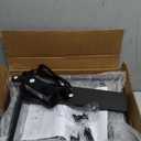 Fixwal Night Stand with Charging Station, Tall Nightstand with U-S-B Ports and Outlets, 4 Fabric Storage Drawers with PU Finish, Small Dresser Bed Side Table, Black