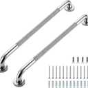 Grab Bars for Shower, 24 Inch Shower Handle, 2 Pack, Polished Nickel