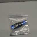 Amazon Basics 12-in-1 Ratcheting Magnetic Screwdriver Set with Bit Storage in Handle, Portable Repair Tool Kit, Security Torx, Phillips, Flat, Hex, Torx, Black, Blue, Silver